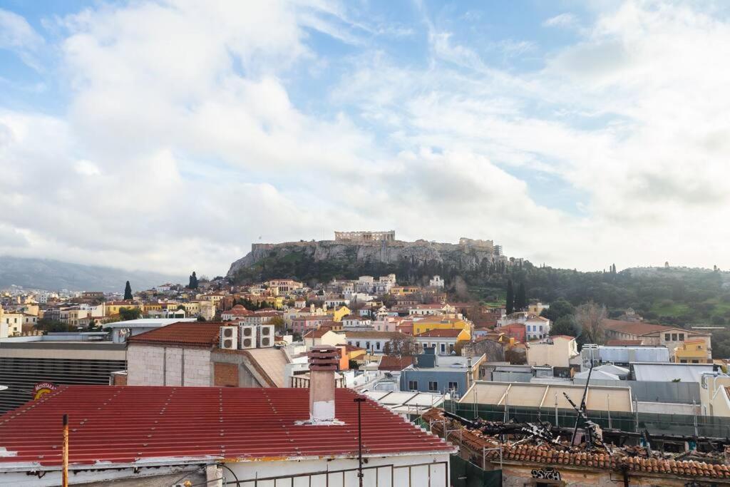 דירות אתונה The Parthenon View In The Historical Center! מראה חיצוני תמונה